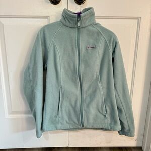 Columbia Teal Fleece Sweatshirt Size S